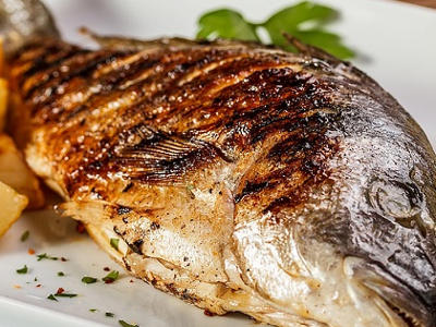 Special Gilthead Bream Fish Meal