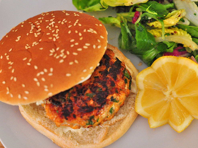 Fish Burger sandwich