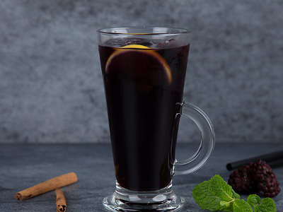 Raspberries Iced Tea