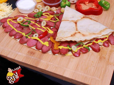 Hot Dog Crepe