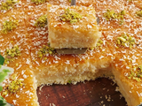 Basbousa and Konafa pie