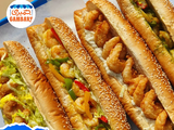 Crispy Volcano Shrimp Sandwich