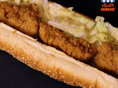 Crispy Fillet With Chedder Cheese Sandwich