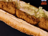 Crispy Fillet With Chedder Cheese Sandwich