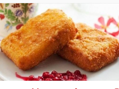 Fried Roumi Cheese Sandwich