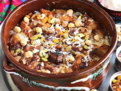 Umm Ali With Nuts Platter