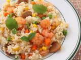 Vegetable With Shrimp Rice
