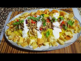 Chicken Shawerma Fatteh With Basmati Rice