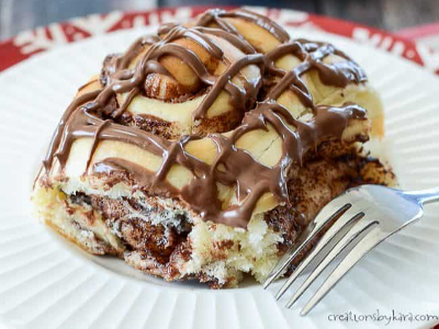 Fasting Nutella Chocolate Cinnabon