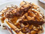 Fasting Nutella Chocolate Waffle