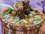 Nutella Chocolate Fatteh Casserole