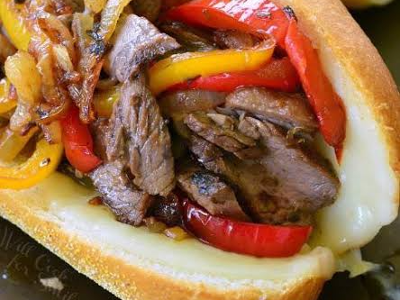 Meat Fajita Sandwich