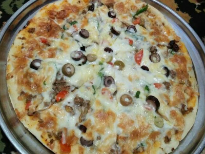 Meat Shawerma Pizza