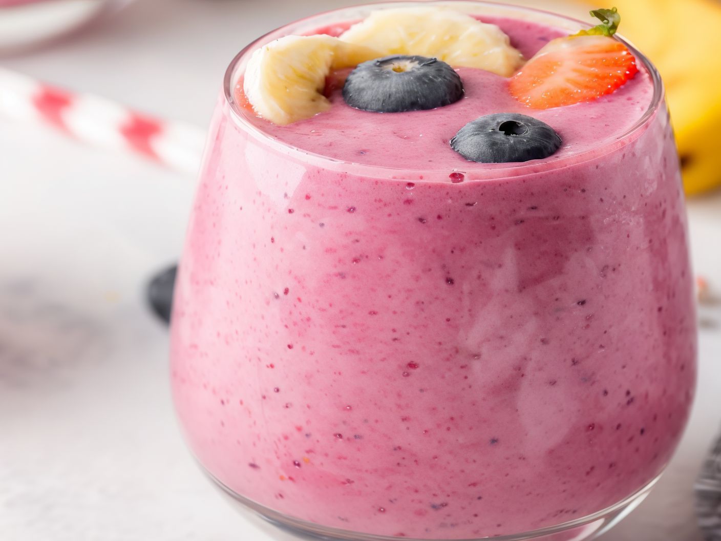 Banana And Berry Smoothie