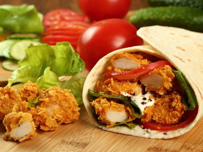 Syrian Fried Chicken Sandwich