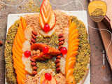 Fruits With Nuts Pie