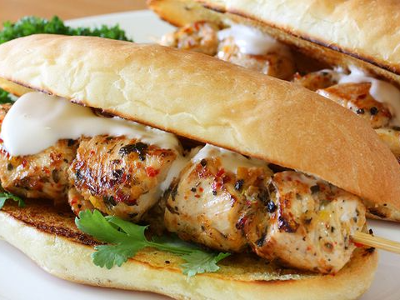 Shish Tawook Sandwich