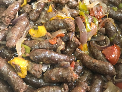 Small Oriental Sausage Meal