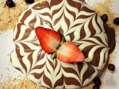 White Chocolate Waffle