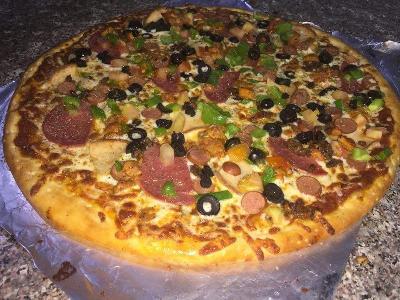 Hot Dog Pizza