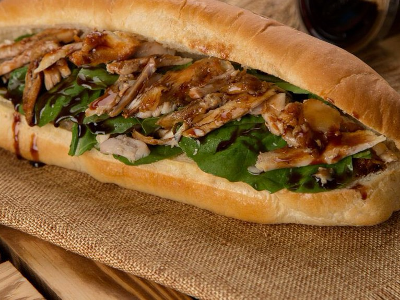 Meat Shawarma Sandwich