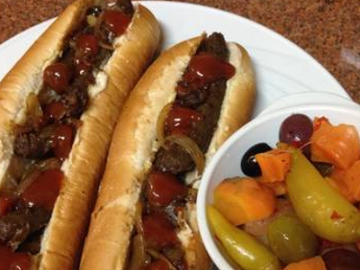 Alexandrian Sausage Sandwich