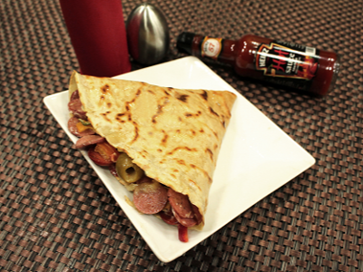 Minced Meat Crepe