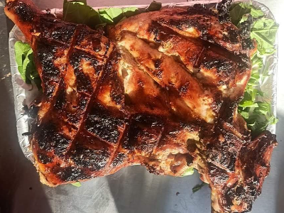 Half Grilled Chicken