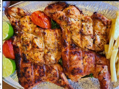 Whole Charcoal Grilled Chicken