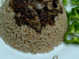 Rice With Mazalika Chicken Liver