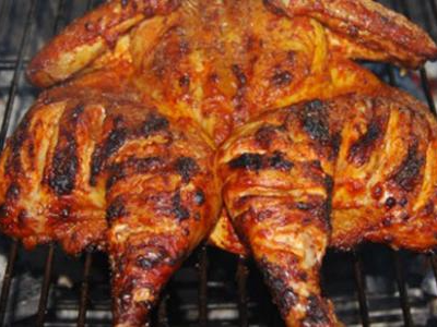 Whole Charcoal Grilled Chicken