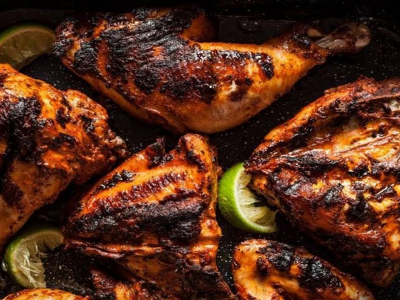Half Charcoal Grilled Chicken