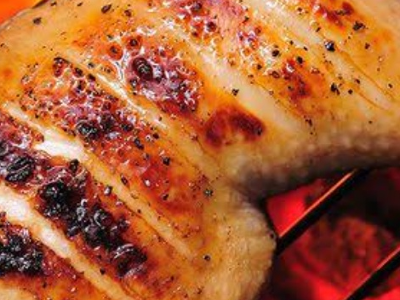 Quarter Charcoal Grilled Chicken