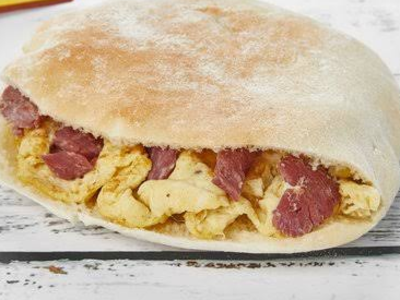 Egg With Pastrami Sandwich