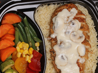 Chicken With Mushroom Meal