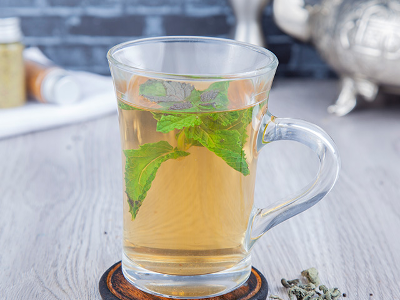 Tea With Green Mint