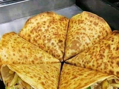 Chicken Burger Crepe