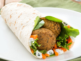 Taamia With Roumi Cheese Sandwich