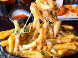French Fries With Mix Cheese Sandwich