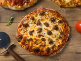 Oriental Sausage Pizza