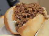 Meat With Onions Sandwich