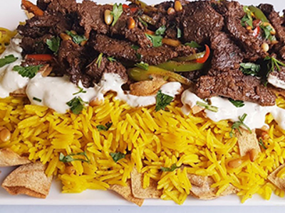 Beef Shawerma Fatteh
