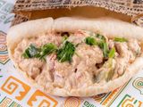 Foul With Baba Ghannoug Sandwich