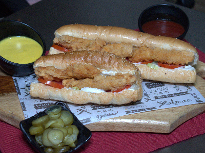 Chicken Strips Sandwich