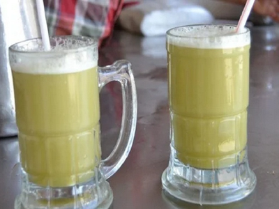 Sugarcane With Orange
