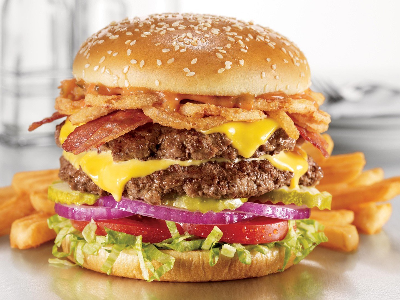 Cheese Beef Burger Sandwich