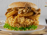Chicken With Mushroom Sandwich