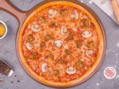 Mushroom Pizza