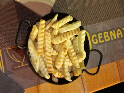 Baked Crinkle Potatoes