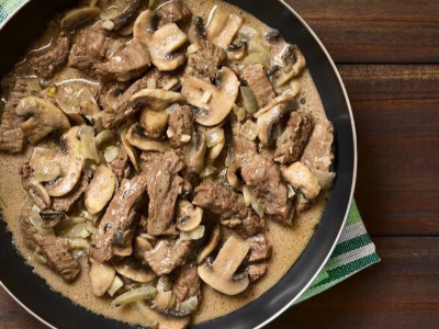 Beef With Mushroom And Cream Platter